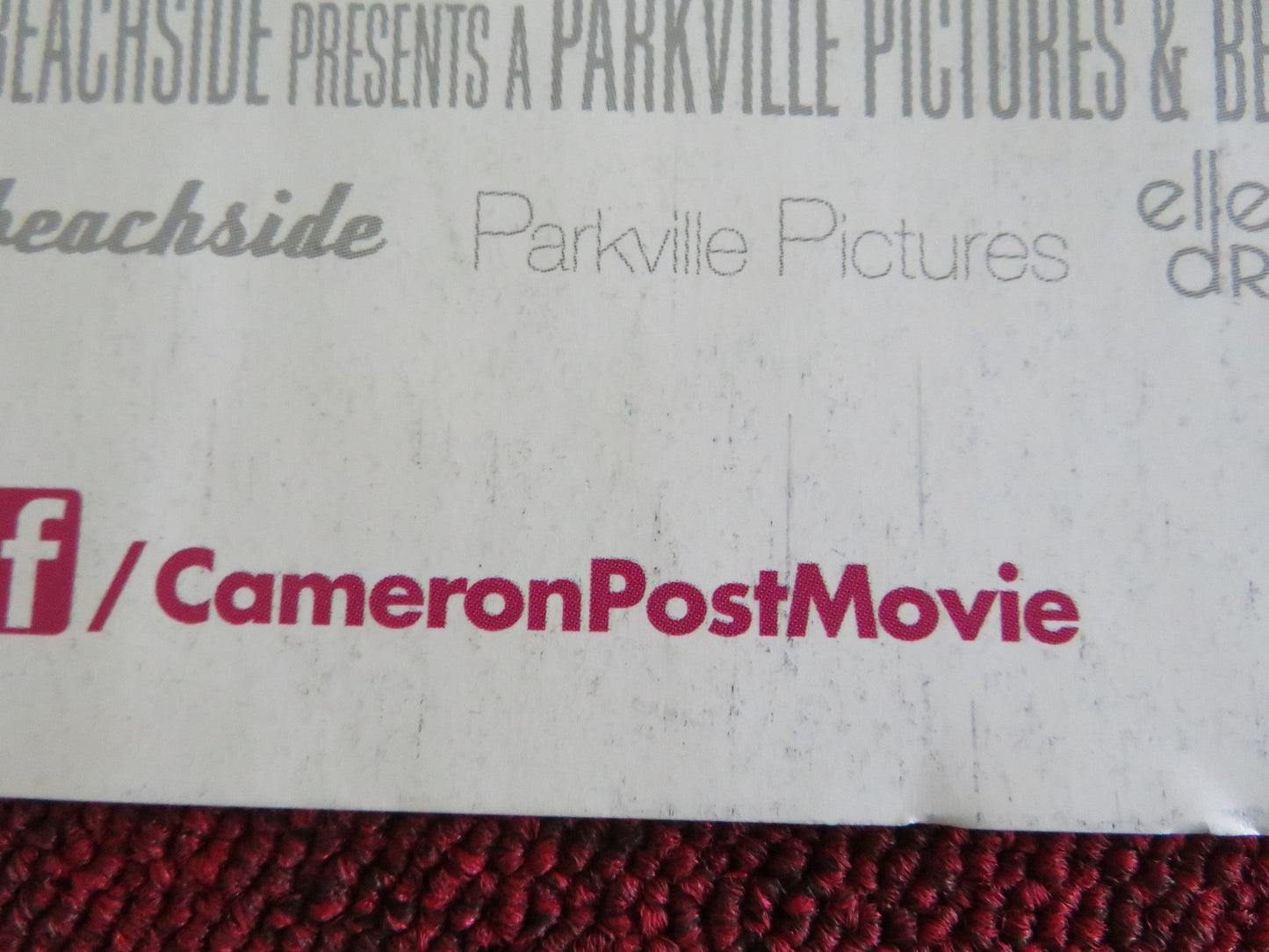 THE MISEDUCATION OF CAMERON POST UK QUAD ROLLED POSTER CHLOE GRACE MORETZ 2018 Movie posters