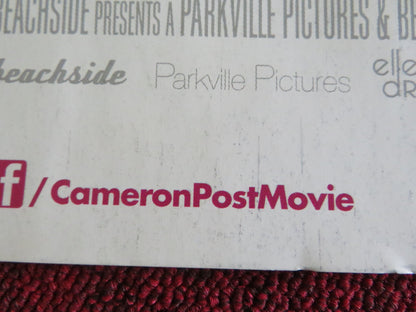 THE MISEDUCATION OF CAMERON POST UK QUAD ROLLED POSTER CHLOE GRACE MORETZ 2018 Movie posters