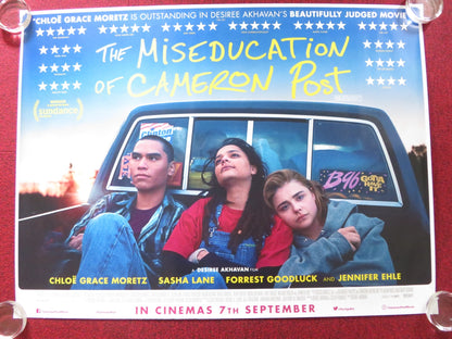THE MISEDUCATION OF CAMERON POST UK QUAD ROLLED POSTER CHLOE GRACE MORETZ 2018 Rendezvous Cinema Movie posters
