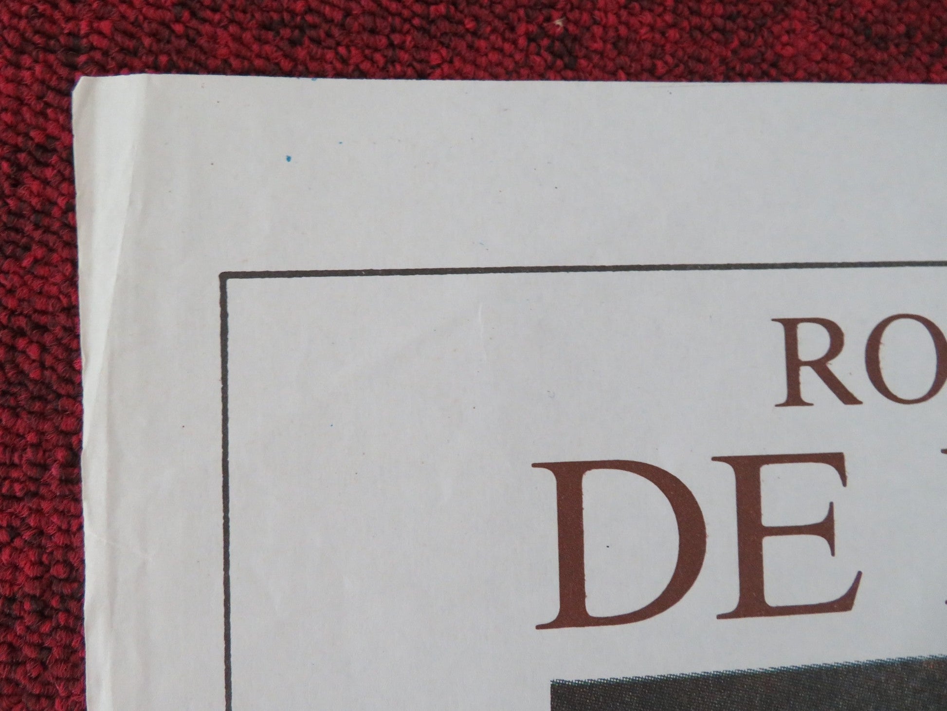 THE MISSION SPANISH POSTER ROLLED ROBERT DE NIRO JEREMY IRONS 1986 Movie posters