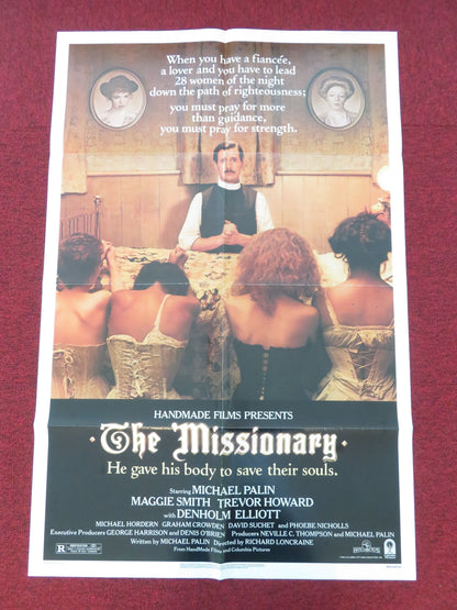 The Missionary Folded US One Sheet Poster Michael Palin Maggie Smith 1982 Movie posters