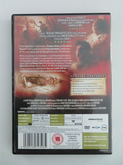 THE MIST (DVD) THOMAS JANE TOBY JONES 2007 REGION 2 Movie posters