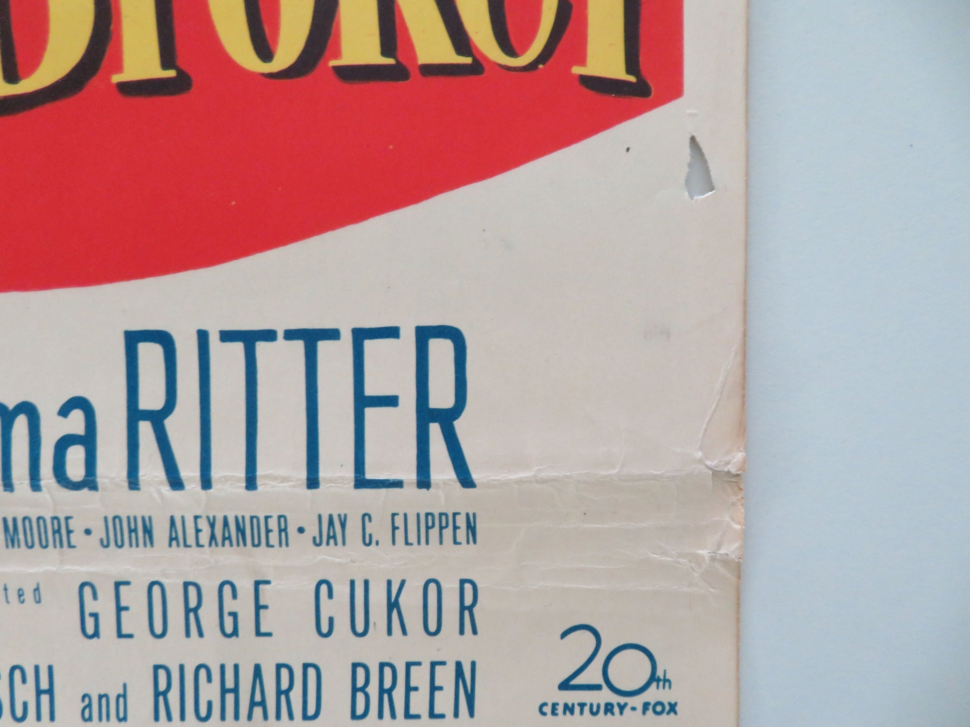 The Model and the Marriage Broker US Insert Poster Jeanne Crain Scott Brady 1952 Movie posters