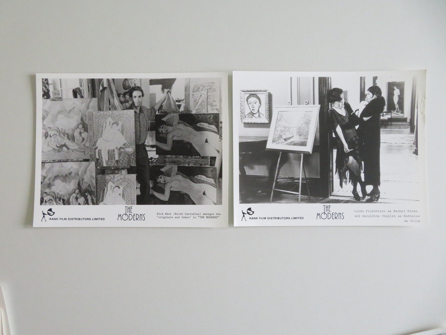 THE MODERNS MOVIE STILL PHOTO LOT OF 11 KEITH CARRADINE LINDA FIORENTINO 1988 - Rendezvous Cinema
