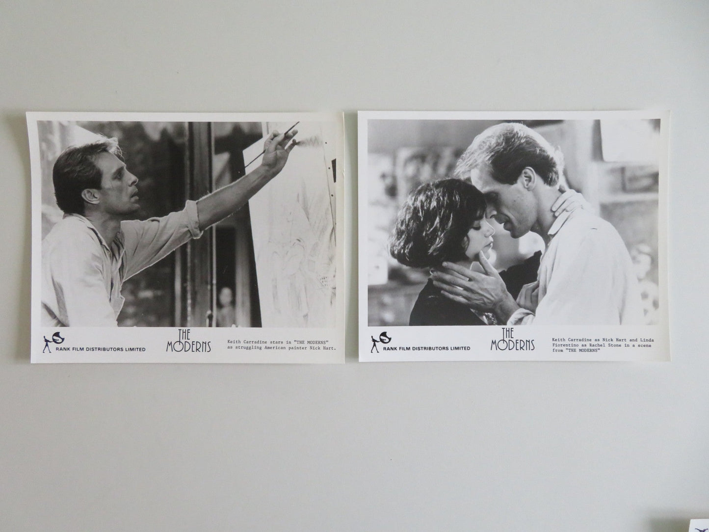 THE MODERNS MOVIE STILL PHOTO LOT OF 11 KEITH CARRADINE LINDA FIORENTINO 1988 - Rendezvous Cinema