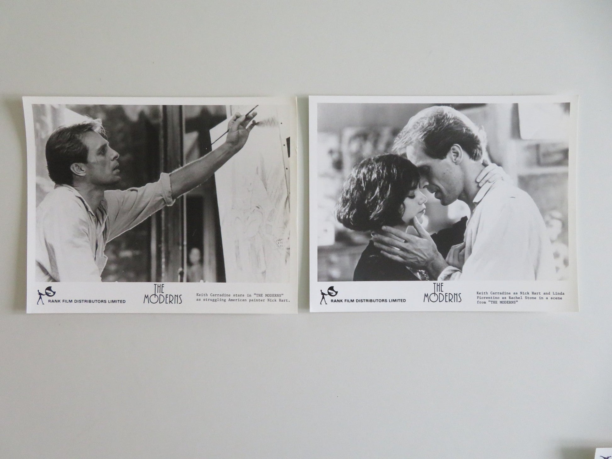 THE MODERNS MOVIE STILL PHOTO LOT OF 11 KEITH CARRADINE LINDA FIORENTINO 1988 - Rendezvous Cinema