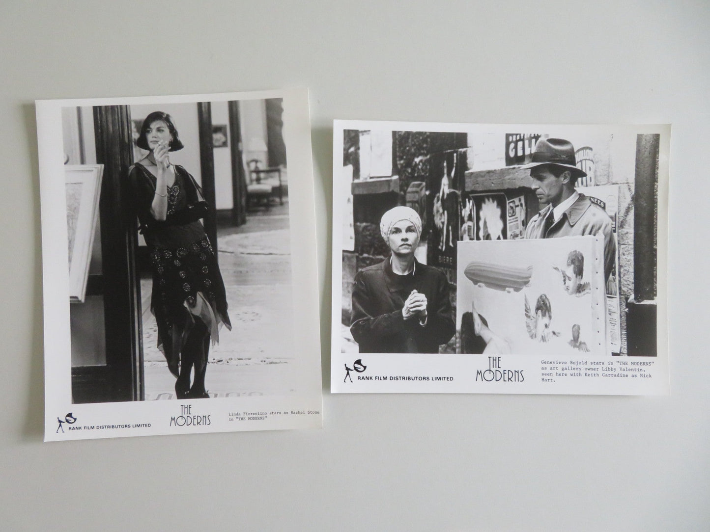 THE MODERNS MOVIE STILL PHOTO LOT OF 11 KEITH CARRADINE LINDA FIORENTINO 1988 - Rendezvous Cinema