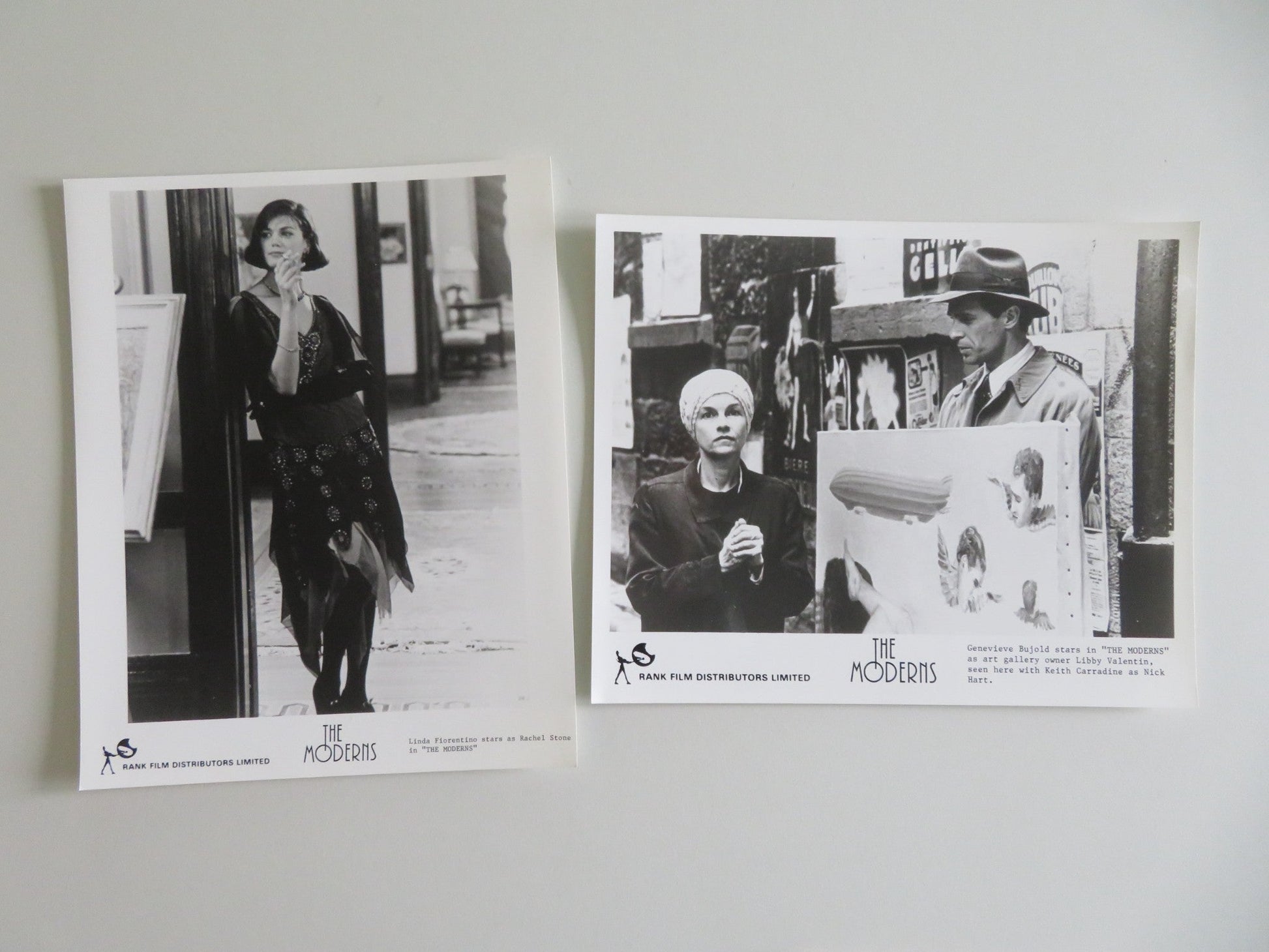 THE MODERNS MOVIE STILL PHOTO LOT OF 11 KEITH CARRADINE LINDA FIORENTINO 1988 - Rendezvous Cinema