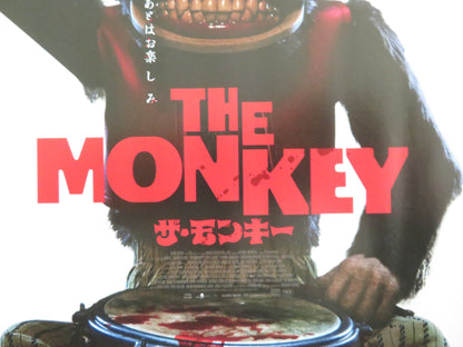 THE MONKEY JAPANESE CHIRASHI (B5) POSTER THEO JAMES ELIJAH WOOD 2025 Movie posters