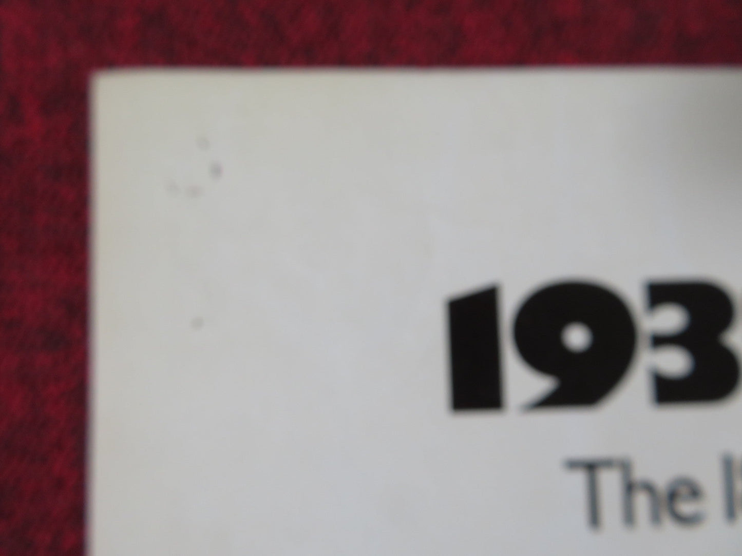 THE MOONSHINE WAR - B FOLDED US ONE SHEET POSTER PATRICK MCGOOHAN 1970 Rendezvous Cinema Movie posters