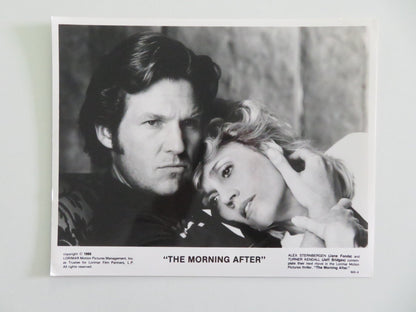 THE MORNING AFTER MOVIE STILL PHOTO LOT OF 6 JANE FONDA JEFF BRIDGES 1986 Movie posters