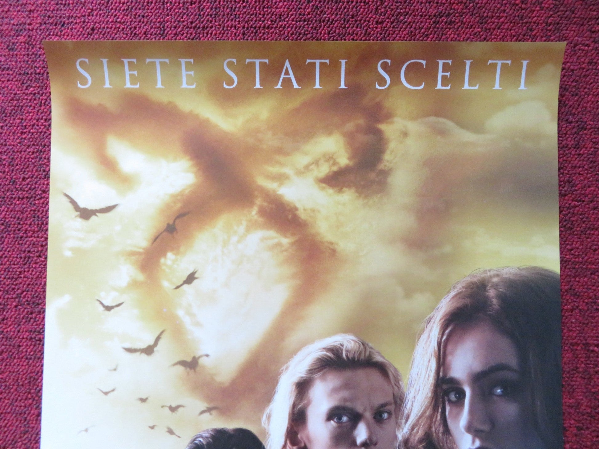THE MORTAL INSTRUMENTS: CITY OF BONES ITALIAN LOCANDINA POSTER LILY COLLINS 2013 Rendezvous Cinema Movie posters