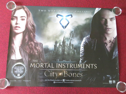 The Mortal Instruments: City of Bones UK Quad Rolled Poster Lily Collins 2013 Movie posters