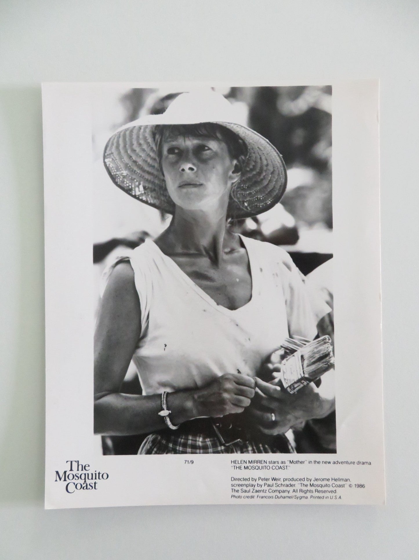 THE MOSQUITO COAST MOVIE STILL PHOTO LOT OF 5 HARRISON FORD RIVER PHOENIX 1986 Movie posters