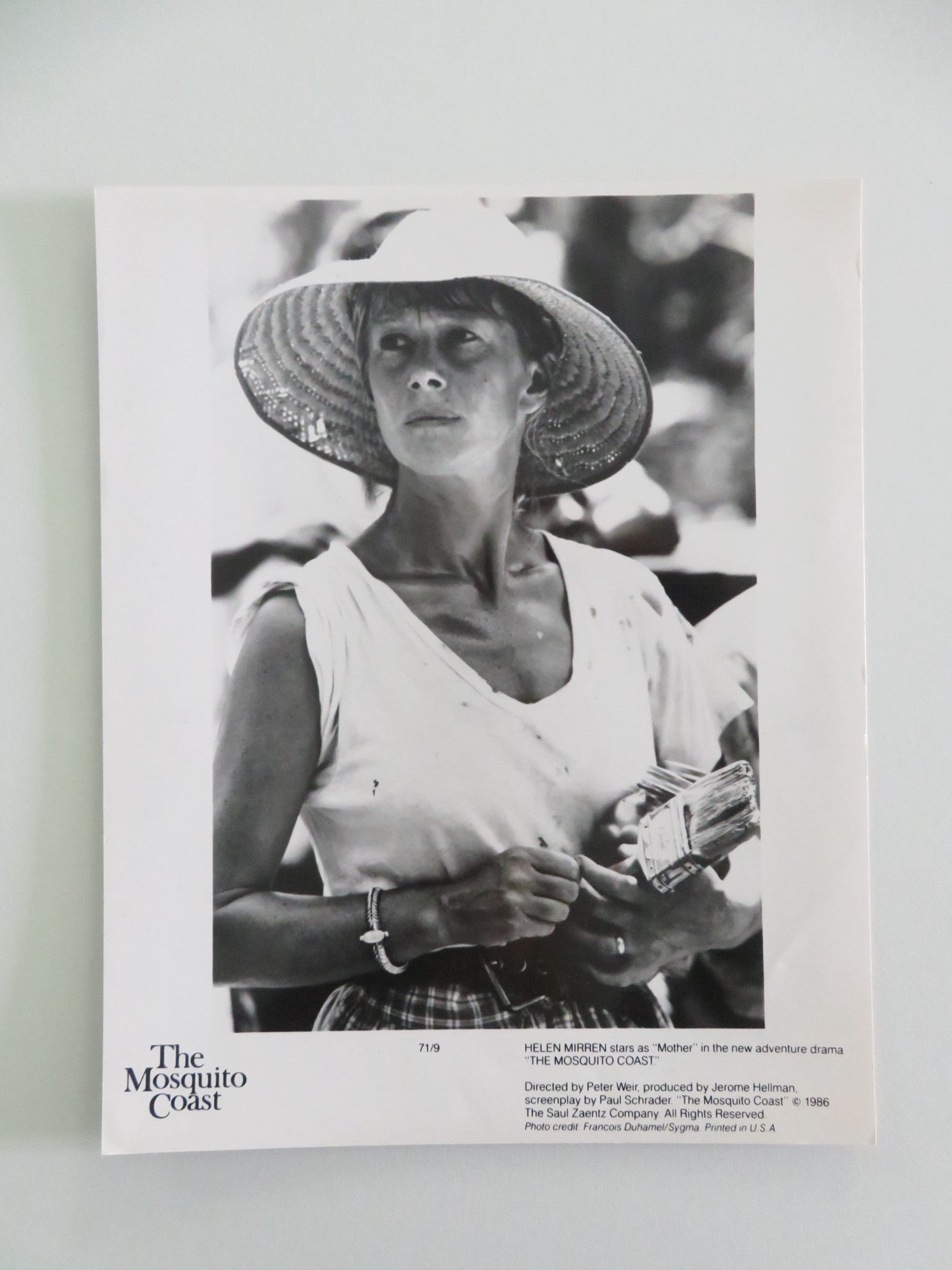 THE MOSQUITO COAST MOVIE STILL PHOTO LOT OF 5 HARRISON FORD RIVER PHOENIX 1986 Movie posters