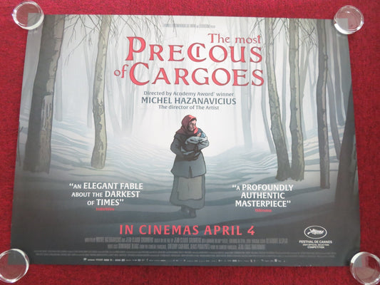 THE MOST PRECIOUS OF CARGOES UK QUAD ROLLED POSTER DOMINIQUE BLANC 2024 Movie posters