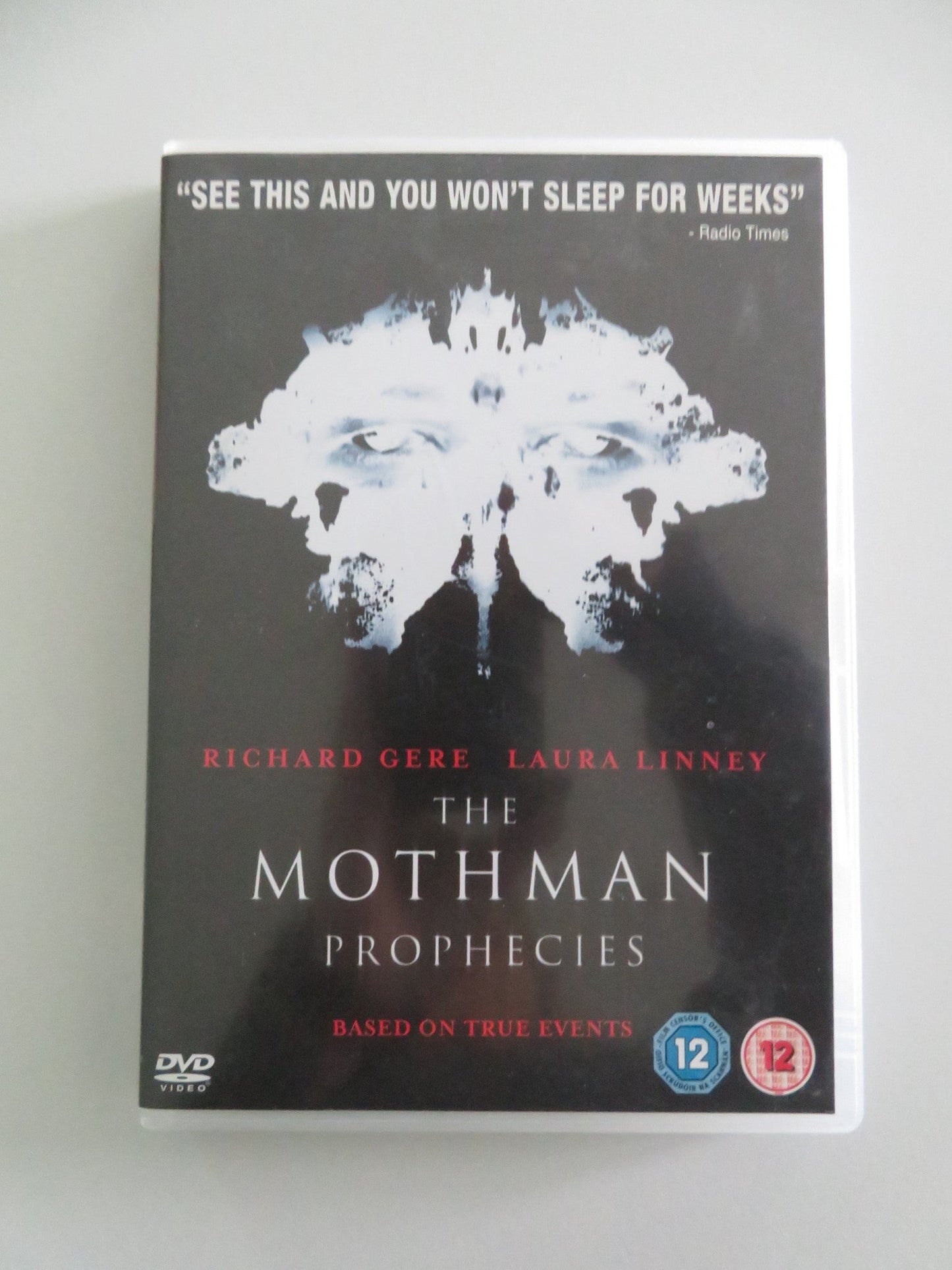 The Mothman Prophecies (DVD) Richard Gere David Eigenberg 2002 Region 2 Movie posters