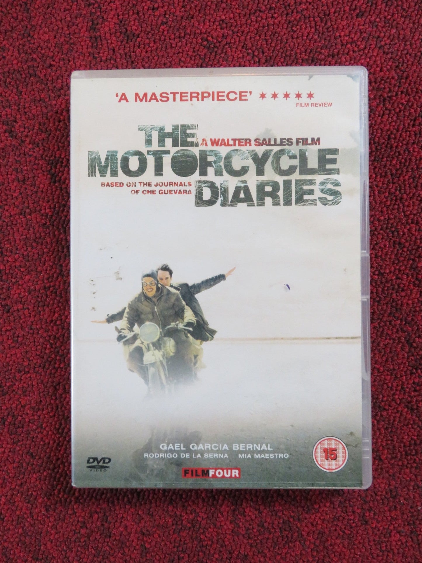 THE MOTORCYCLE DIARIES (DVD)GAEL GARCIA BERNAL RODRIGO DE LA SERNA 2004 REGION 2 Rendezvous Cinema Movie posters