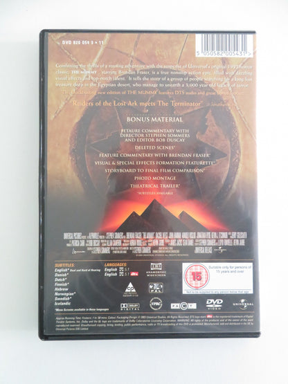 THE MUMMY (DVD) BRENDAN FRASER RACHEL WEISZ 1999 REGION 2, 4 Movie posters
