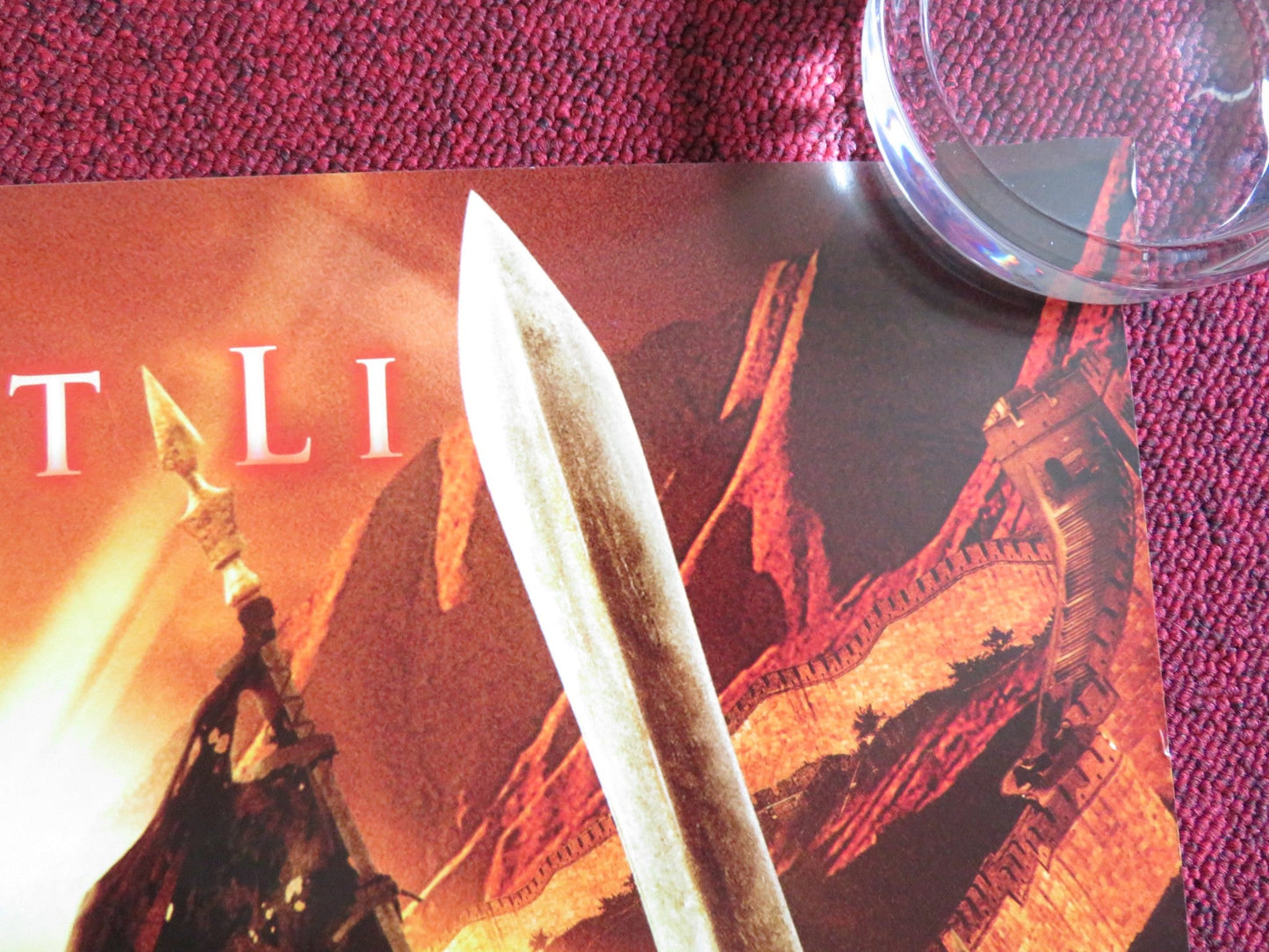 THE MUMMY TOMB OF THE DRAGON EMPEROR - B US ONE SHEET ROLLED POSTER FRASER 2008 Rendezvous Cinema Movie posters