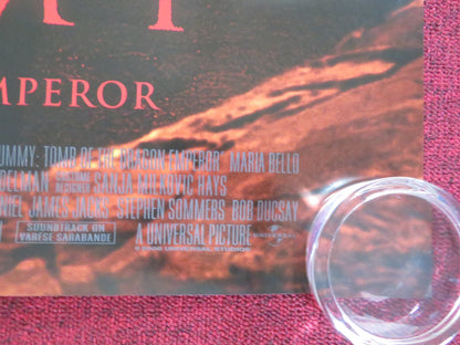 THE MUMMY TOMB OF THE DRAGON EMPEROR - B US ONE SHEET ROLLED POSTER FRASER 2008 Rendezvous Cinema Movie posters
