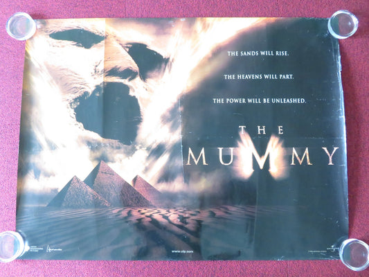 THE MUMMY UK QUAD ROLLED POSTER BRENDAN FRASER RACHEL WEISZ 1999 Movie posters