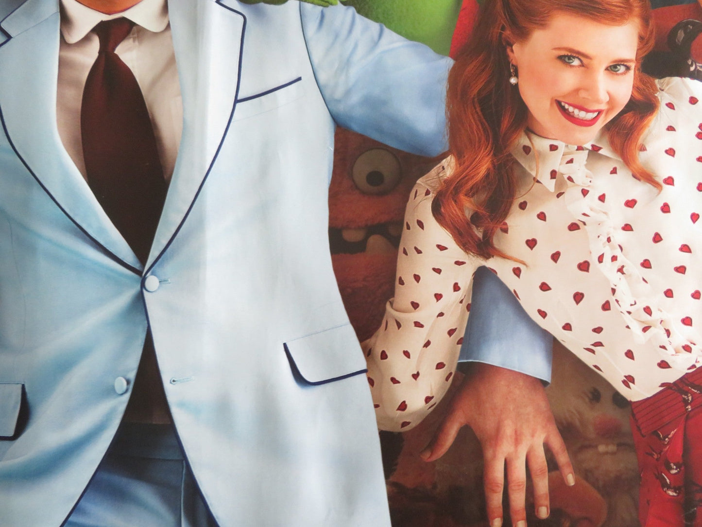 THE MUPPETS UK QUAD ROLLED POSTER DISNEY JASON SEGAL AMY ADAMS 2011 Rendezvous Cinema Movie posters