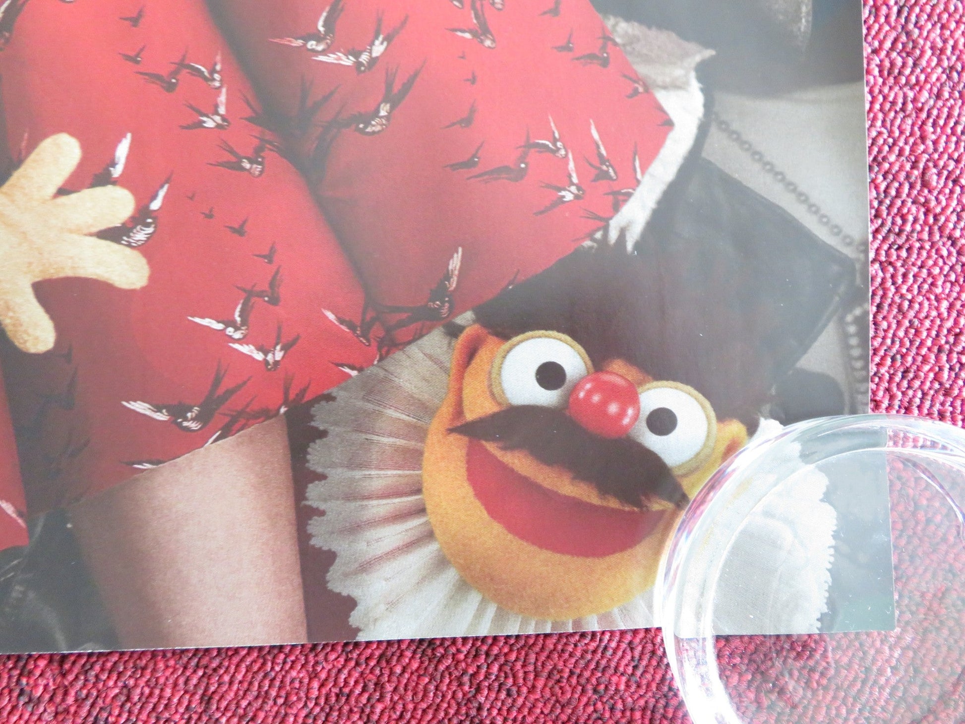 THE MUPPETS UK QUAD ROLLED POSTER DISNEY JASON SEGAL AMY ADAMS 2011 Rendezvous Cinema Movie posters