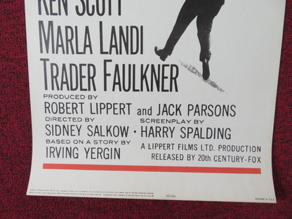 THE MURDER GAME US INSERT POSTER KEN SCOTT MARLA LANDI 1965 Rendezvous Cinema Movie posters