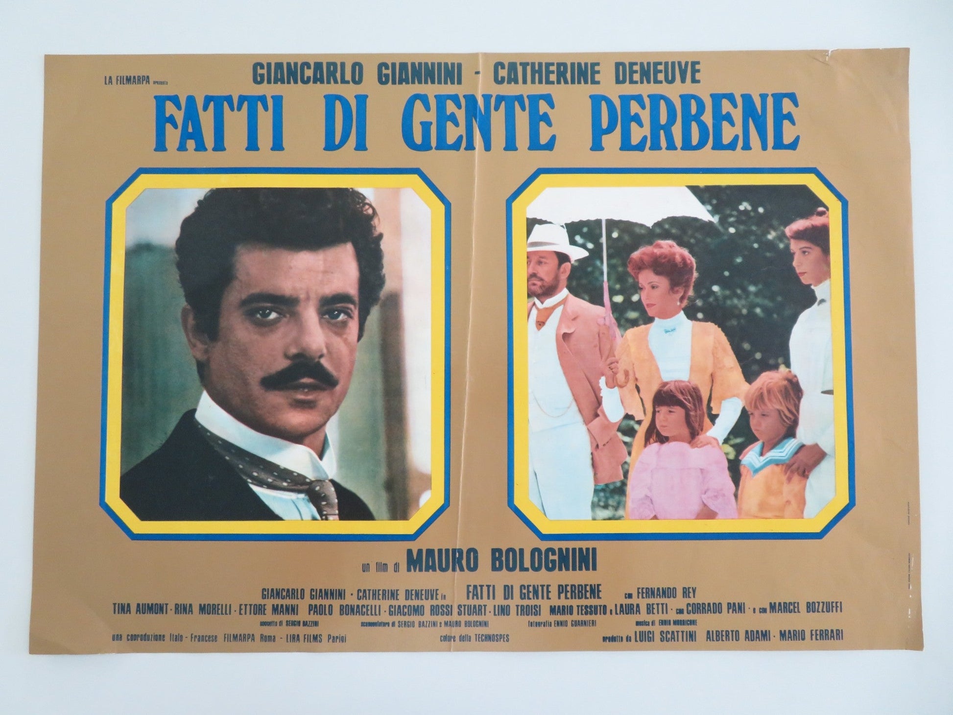 THE MURRI AFFAIR ITALIAN FOTOBUSTA POSTER CATHERINE DENEUVE 1974 Movie posters