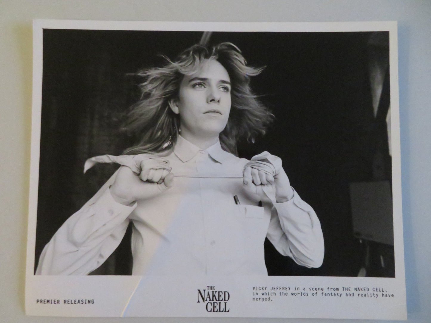 THE NAKED CELL MOVIE STILL PHOTO LOT OF 4 VICTORIA JEFFREY RICHARD FALLON 1988 - Rendezvous Cinema