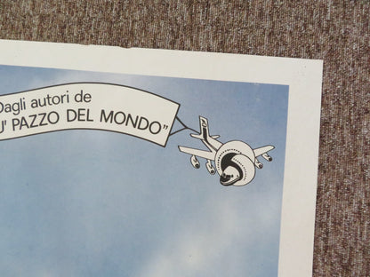 THE NAKED GUN ITALIAN 2 FOGLIO POSTER LESLIE NIELSEN PRISCILLA PRESLEY 1989 Rendezvous Cinema Movie posters