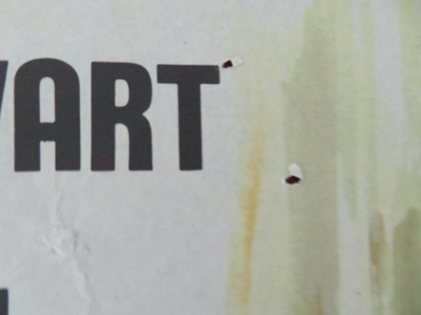 THE NAKED SPUR SPANISH POSTER ROLLED JAMES STEWART JANET LEIGH R1982 Movie posters