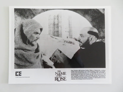 The Name of the Rose - B Movie Still Photo Lot Of 2 Sean Connery 1986 Movie posters