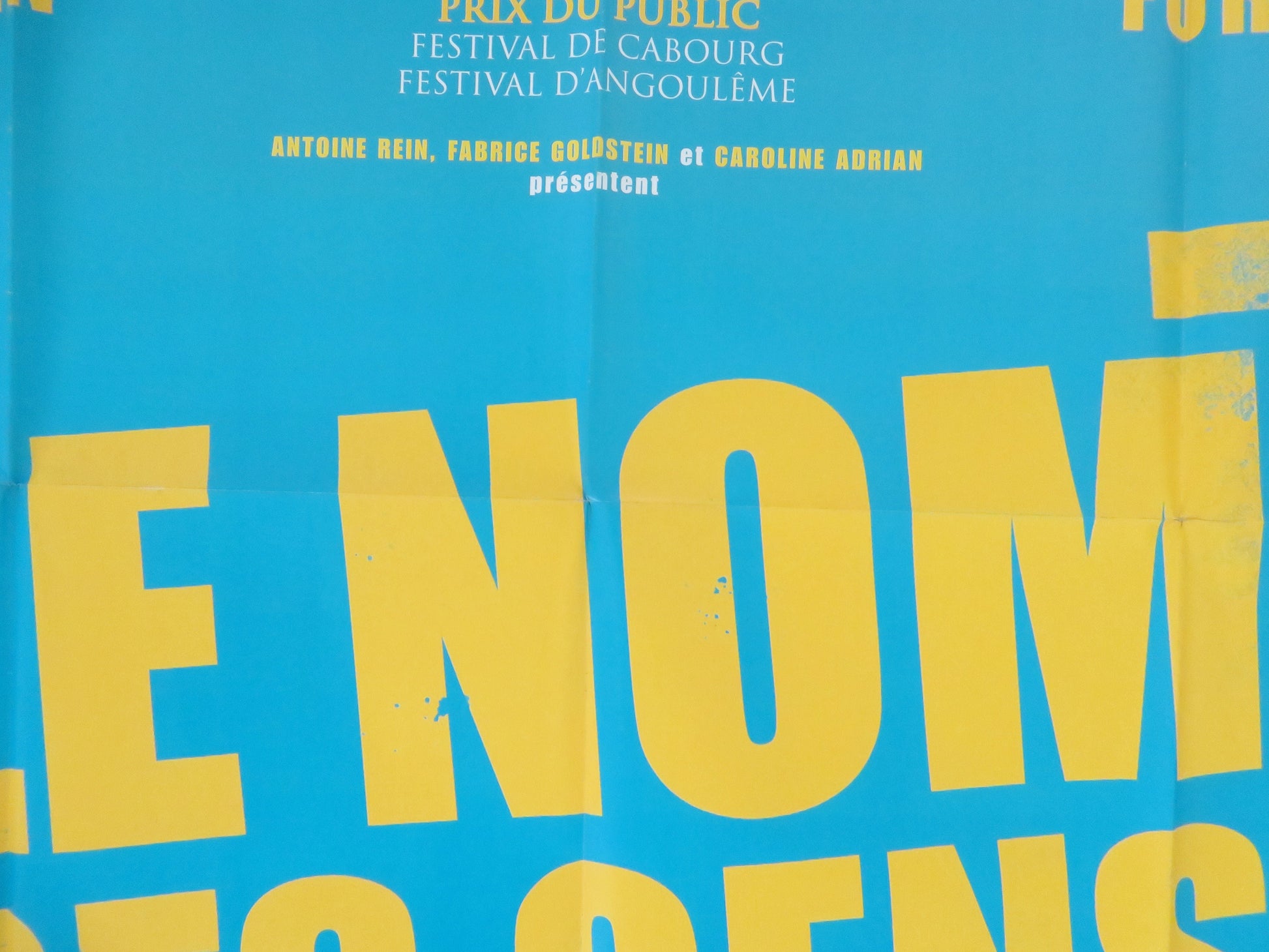 The Names of Love French Grande Poster Jacques Gamblin Sara Forestier 2010 Movie posters