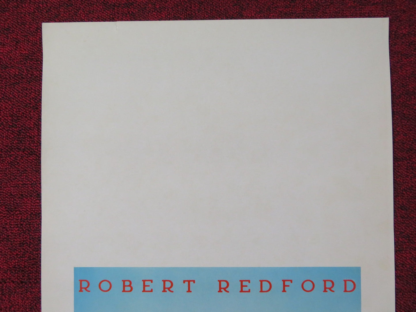 THE NATURAL ITALIAN LOCANDINA POSTER ROBERT REDFORD ROBERT DUVALL 1984 Rendezvous Cinema Movie posters