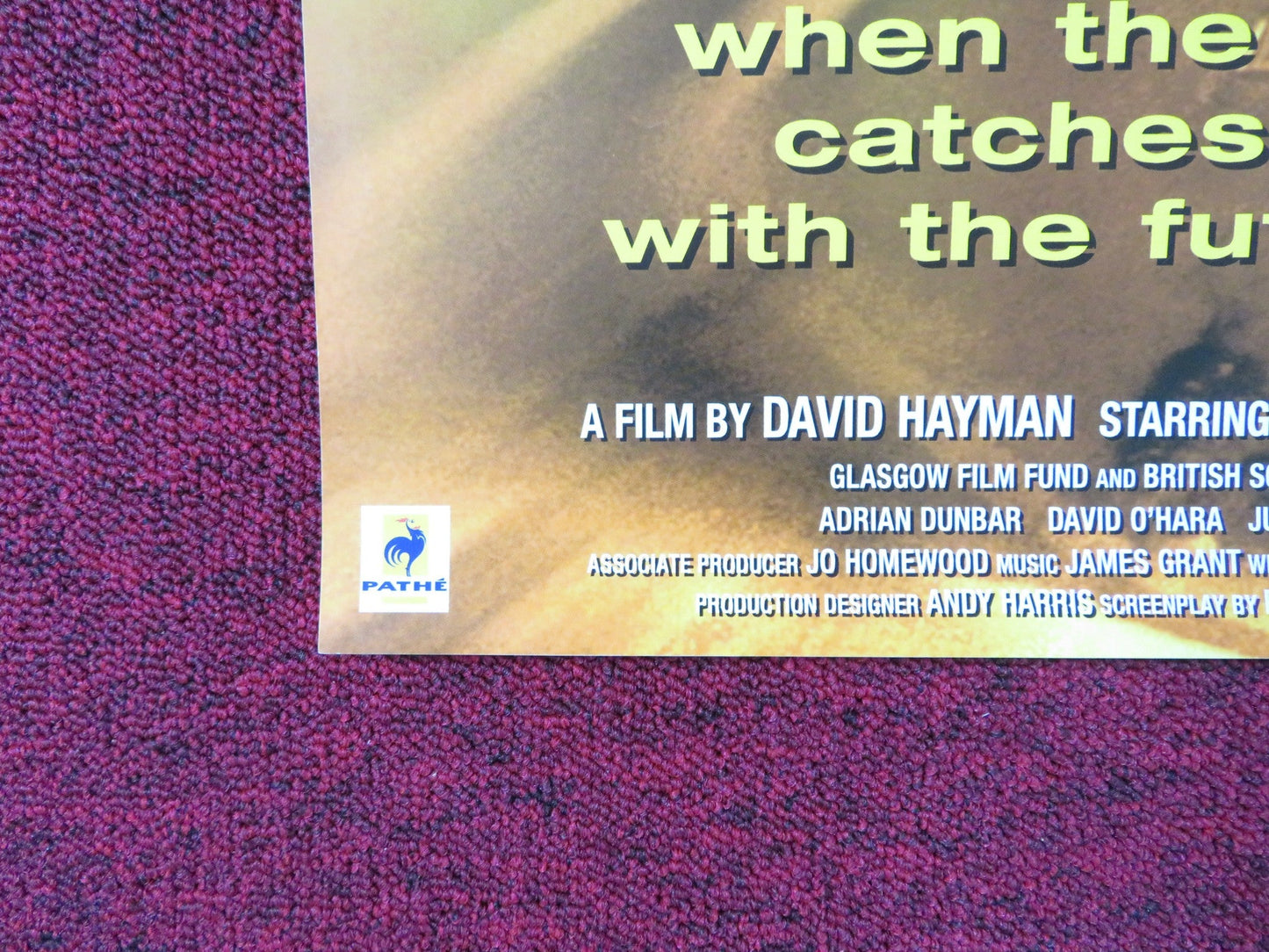THE NEAR ROOM VHS VIDEO POSTER ADRIAN DUNBAR DAVID O'HARA 1995 Rendezvous Cinema Movie posters
