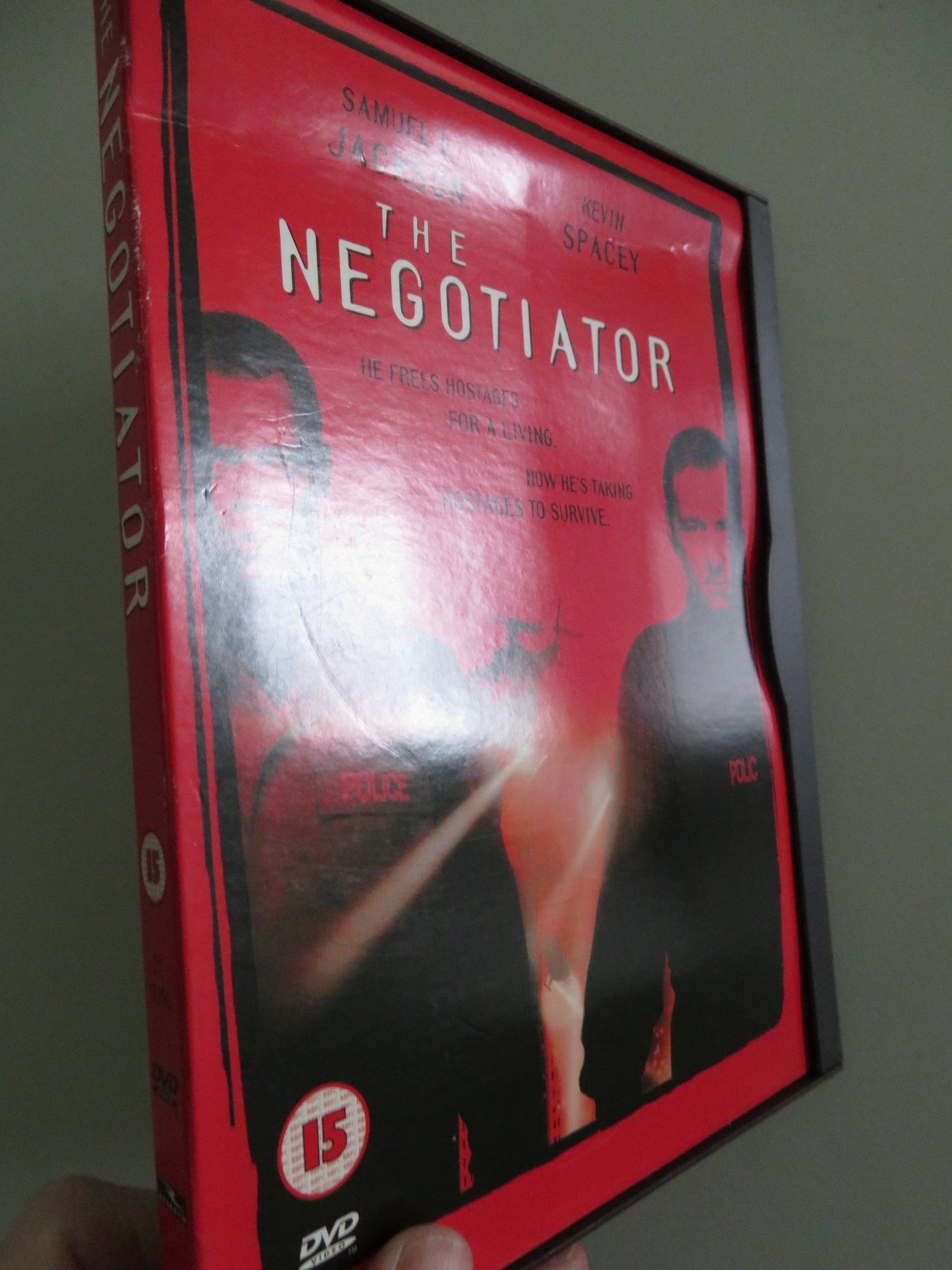 The Negotiator (DVD) Samuel L. Jackson Kevin Spacey 1998 Region 2 Movie posters