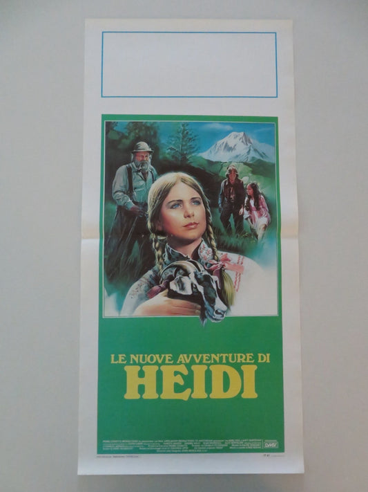 THE NEW ADVENTURES OF HEIDI ITALIAN LOCANDINA POSTER BURL IVES KURTZMAN 1984 Movie posters