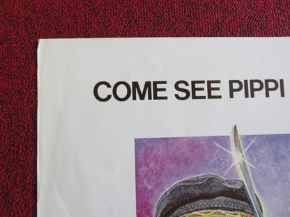 THE NEW ADVENTURES OF PIPPI LONGSTOCKING FOLDED US ONE SHEET POSTER 1988 Rendezvous Cinema Movie posters