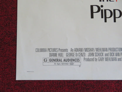 THE NEW ADVENTURES OF PIPPI LONGSTOCKING FOLDED US ONE SHEET POSTER 1988 Rendezvous Cinema Movie posters