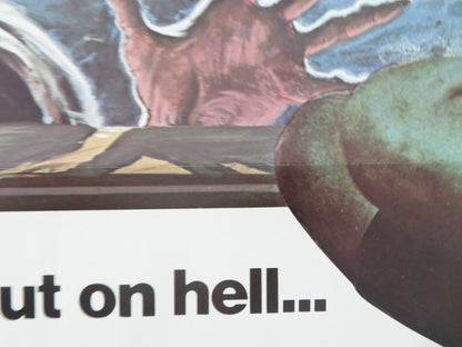 THE NEW HOUSE ON THE LEFT US TRI - FOLDED ONE SHEET ROLLED POSTER KAY BEAL 1975 Movie posters