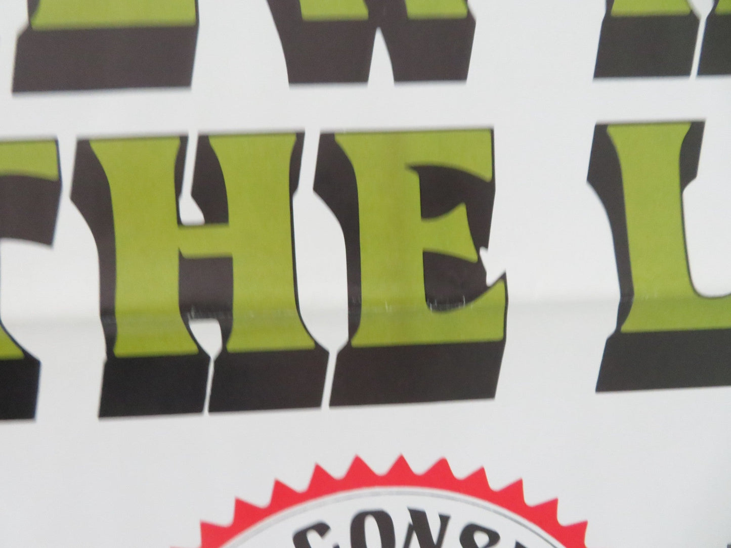 THE NEW HOUSE ON THE LEFT US TRI - FOLDED ONE SHEET ROLLED POSTER KAY BEAL 1975 Movie posters