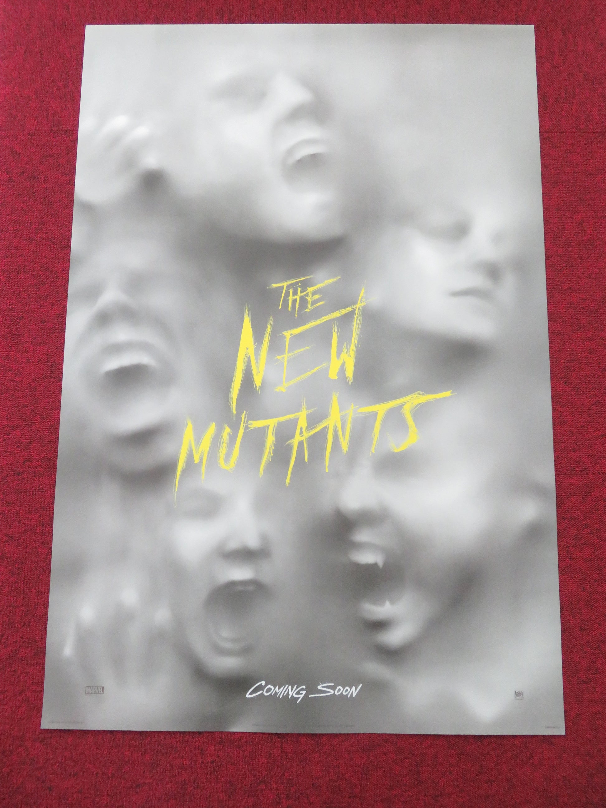 The New Mutants - A US One Sheet Rolled Poster Marvel Anya Taylor-Joy 2020 Movie posters