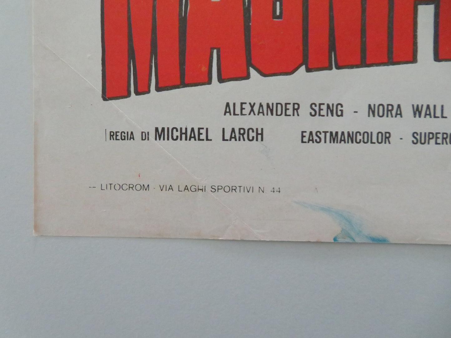 The New Shaolin Boxers Italian Locandina Poster Sheng Fu Jenny Tseng 1976 Movie posters