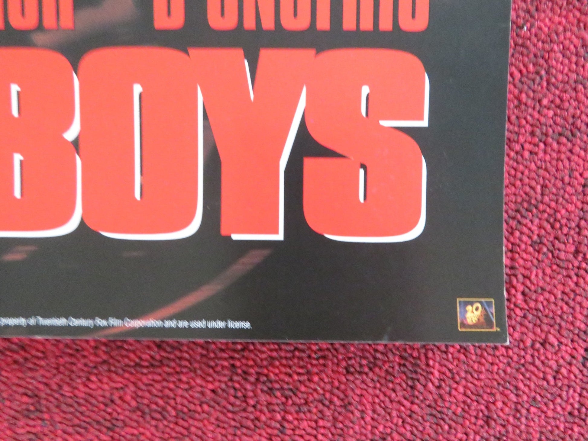 THE NEWTON BOYS VHS VIDEO POSTER MATTHEW MCCONAUGHEY ETHAN HAWKE 1998 Rendezvous Cinema Movie posters