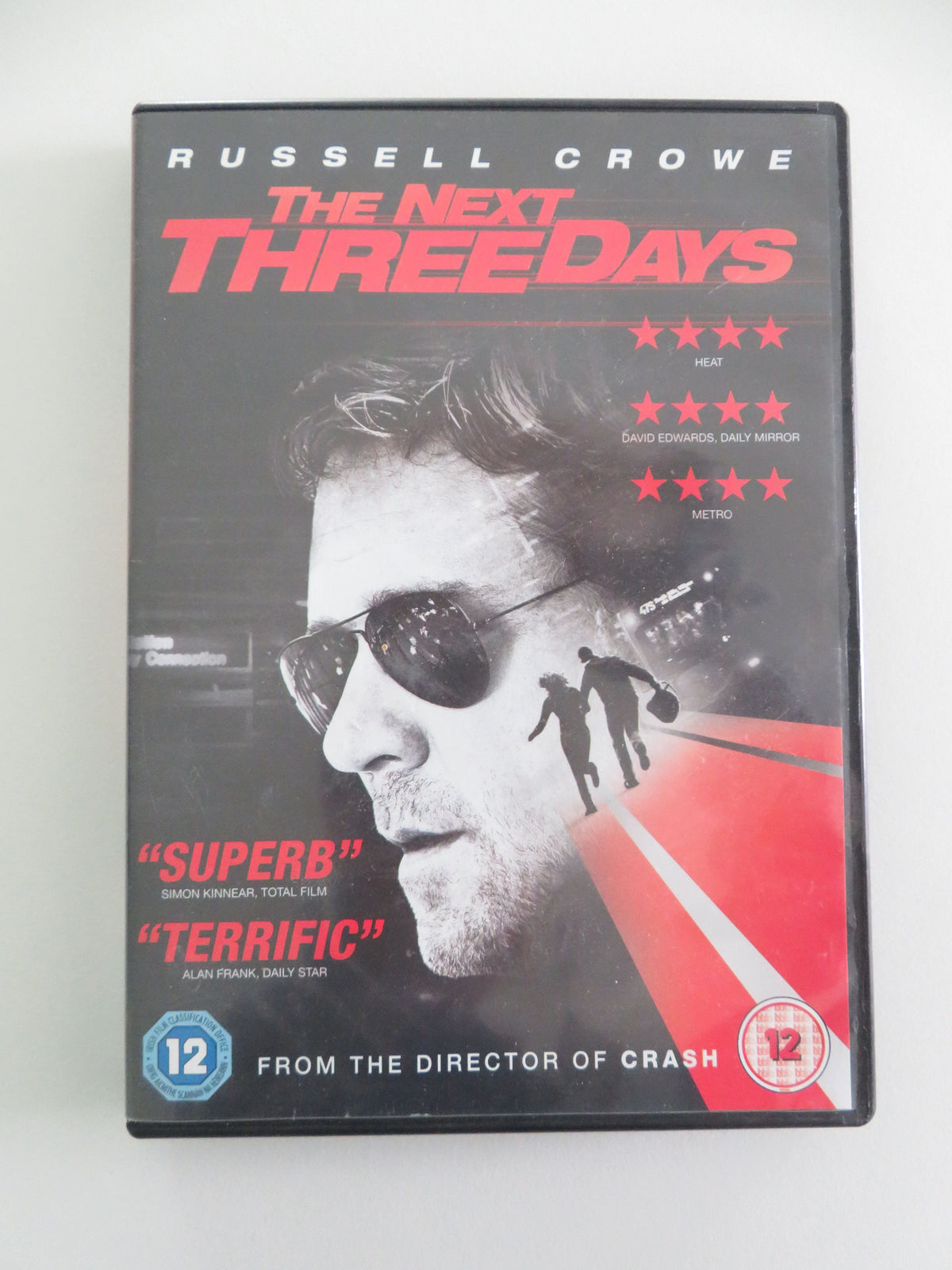 The Next Three Days (DVD) Russell Crowe Elizabeth Banks 2010 Region 2 Movie posters