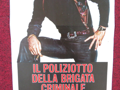 THE NIGHT CALLER ITALIAN LOCANDINA POSTER JEAN - PAUL BELMONDO CHARLES DENNER 1975 Rendezvous Cinema Movie posters