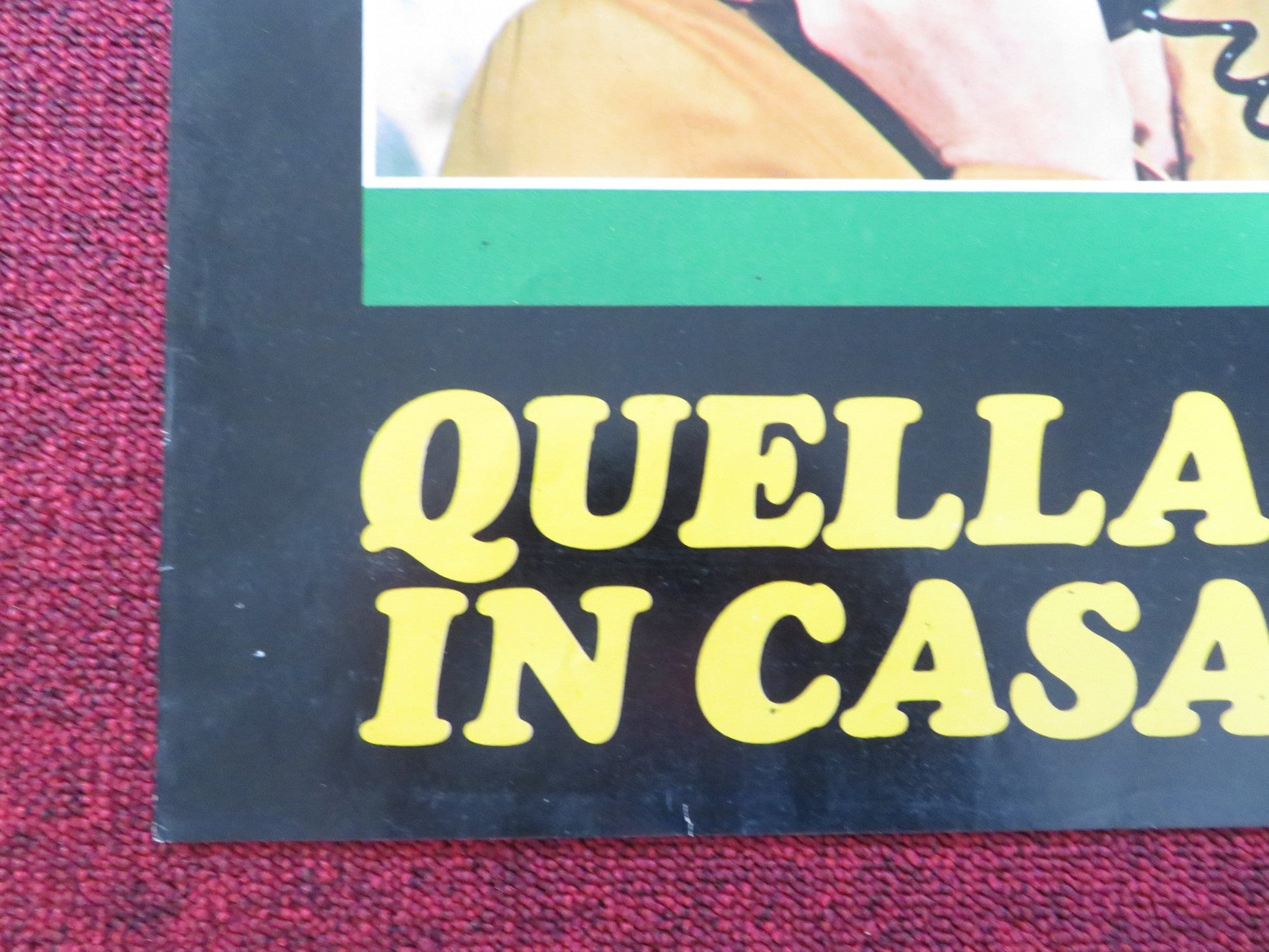 THE NIGHT GOD SCREAMED ITALIAN FOTOBUSTA POSTER JEANNE CRAIN ALEX NICOL 1971 Rendezvous Cinema Movie posters