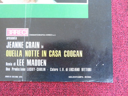 THE NIGHT GOD SCREAMED ITALIAN FOTOBUSTA POSTER JEANNE CRAIN ALEX NICOL 1971 Rendezvous Cinema Movie posters